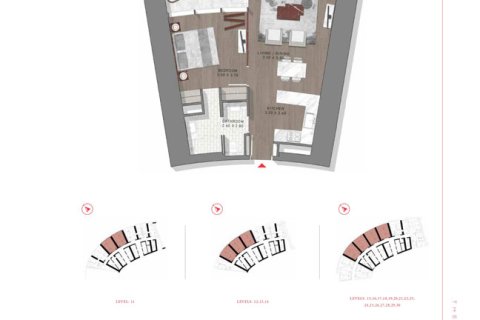 Al Safa, Dubai, BAE’de satılık daire 1 oda, 33 m² No 728524 - fotoğraf 6