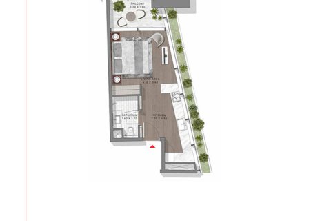 Al Safa, Dubai, BAE’de satılık daire 1 oda, 33 m² No 728524 - fotoğraf 5