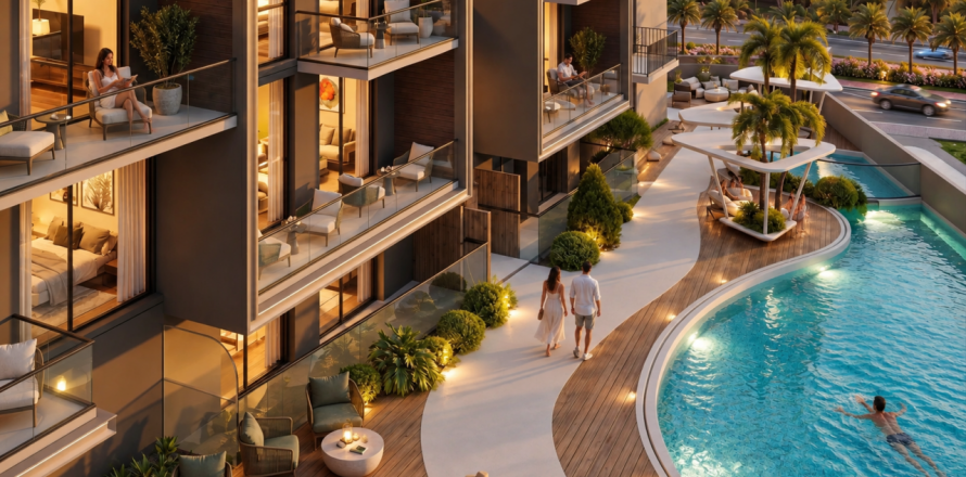 Lägenhet i Dubai Production City (IMPZ), Dubai, UAE 1 rum, 35 kvm Nr. 766942