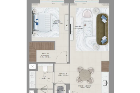 Appartamento in vendita a Dubai, EAU 1 camera da letto, 72 mq. № 704831 - foto 11