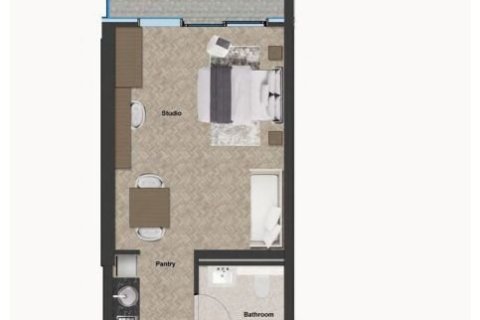 Byt v Dubai Sports City, SAE 1 pokoj, 38 m² Č.: 704505 - fotografie 13