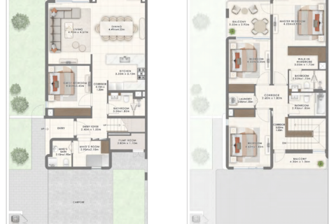 Řadový dům v The Valley, Dubai, SAE 3 ložnice, 210 m² Č.: 704503 - fotografie 20