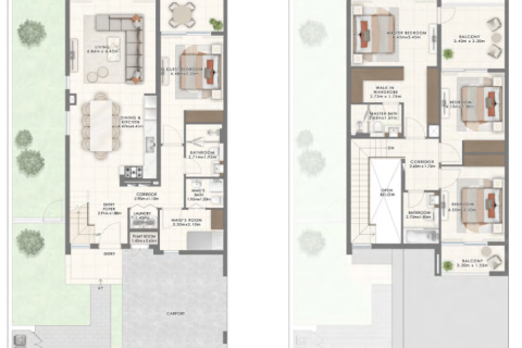 Řadový dům v The Valley, Dubai, SAE 3 ložnice, 210 m² Č.: 704503 - fotografie 21