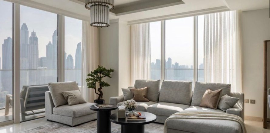 آپارتمان در Dubai Harbour، Dubai ، امارات متحده عربی 4 خوابه ، 226.4 متر مربع.  شماره 701318