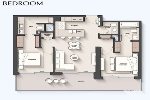 Dzīvoklis Dubaijā, AAE 1 istaba, 74 m2 Nr. 704351 - attēls 16