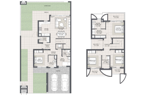 Stadthaus zum Verkauf in Arabian Ranches 3, Dubai, VAE 3 Schlafzimmer, 177 m2 Nr. 689885 - Foto 8