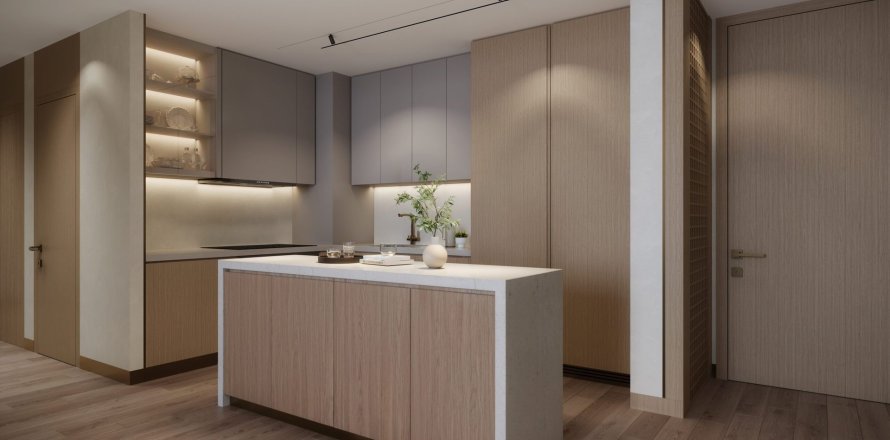 Квартира в Kaia Residences в Дубай, ОАЭ 3 комнаты, 150.22м2 № 700569