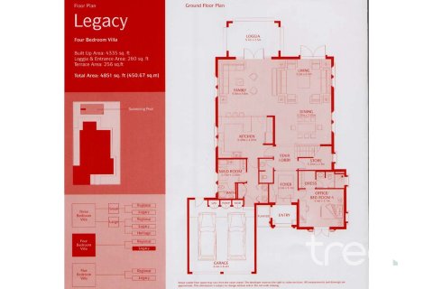 Villa in affitto a Jumeirah Park, Dubai, EAU 4 camere da letto, 402.73 mq. № 753749 - foto 14