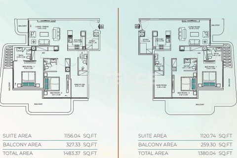 Apartman u Dubai, UAE 3 spavaćih soba, 137 m2 Br. 692024 - fotografija 27
