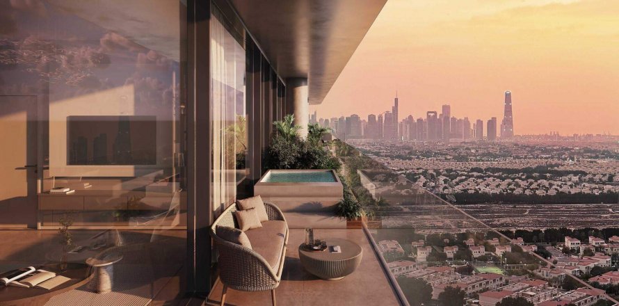 Пәтер Interstellar Tower, Jumeirah Village Triangle, Дубай, БАӘ-да 3 жатын бөлмелер, 141.41 м² № 564538