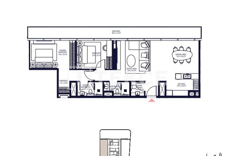 Apartman u Dubai, UAE 4 spavaćih soba, 375 m2 Br. 684703 - fotografija 27