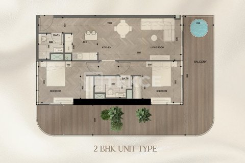 Byt v Dubai Land, SAE 1 pokoj, 43 m² Č.: 730884 - fotografie 15
