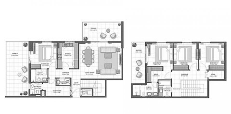 Квартира в CRYSTAL RESIDENCES в Maryam Island, Шарджа, ОАЕ 4 спальні, 246м2 № 460545