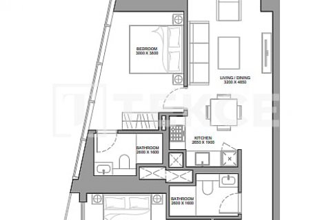 Apartman u Jumeirah Lake Towers, Dubai, UAE 1 spavaća soba, 52 m2 Br. 614106 - fotografija 15