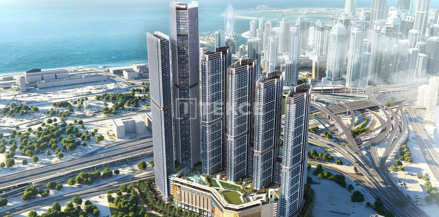 Apartman u Jumeirah Lake Towers, Dubai, UAE 52 m2, 1 spavaća soba Br. 614106