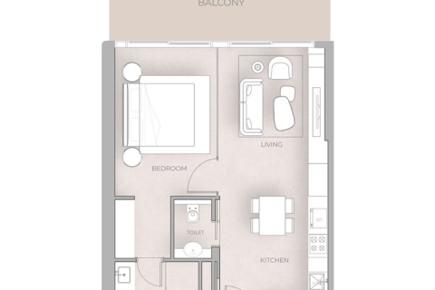Διαμέρισμα σε Motor City, Dubai, ΗΑΕ 1 δωμάτιο, 38 τ.μ. Αρ. 732741 - φωτογραφία 5