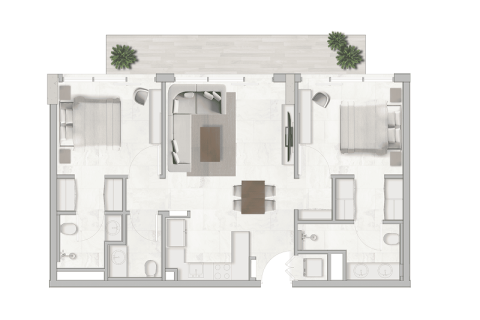 Apartment til salg i Jebel Ali, Dubai, UAE 1 værelse, 37 kvm № 732740 - foto 8