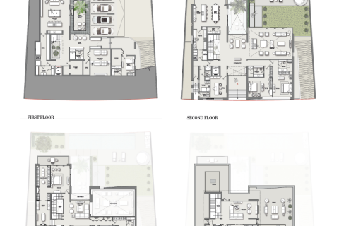 Villa till försäljning i Dubai Land, Dubai, UAE 4 sovrum, 466 kvm Nr. 689724 - fotografi 14