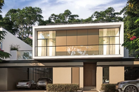 Villa till försäljning i Dubai Land, Dubai, UAE 4 sovrum, 466 kvm Nr. 689724 - fotografi 4