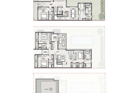 Villa till försäljning i Dubai Land, Dubai, UAE 4 sovrum, 466 kvm Nr. 689724 - fotografi 9