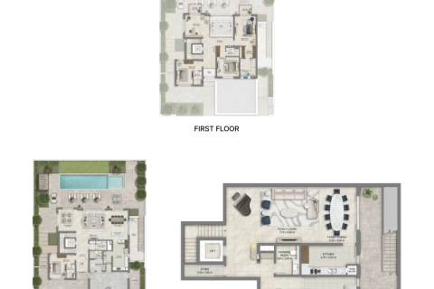 Villa zum Verkauf in Dubai Land, Dubai, VAE 4 Schlafzimmer, 679 m2 Nr. 689725 - Foto 7