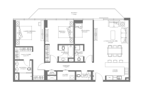 Leilighet til salgs i Abu Dhabi, Emiratene 1 rom Nr. 732499 - Foto 9