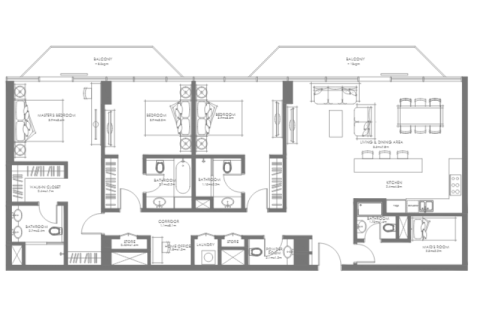 Leilighet til salgs i Abu Dhabi, Emiratene 1 rom Nr. 732499 - Foto 10