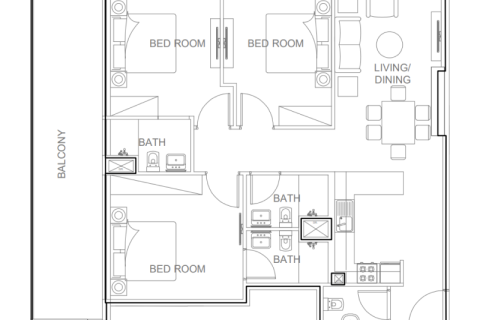 Dubai Land, Dubai, BAE’de satılık daire 1 oda, 63 m&sup2; No 732444 - fotoğraf 5