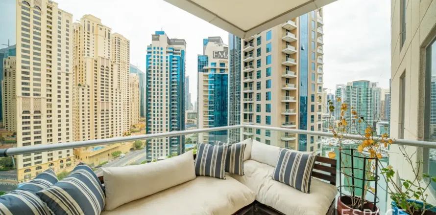 Apartmen di Dubai Marina, UAE 2 bilik tidur, 125 meter persegi № 738389