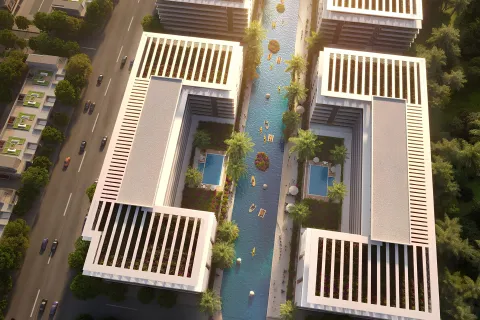 Apartament në Dubai Investment Park, Emiratet e Bashkuara Arabe 1 dhomë gjumi, 71 m2. № 738657 - Foto 10
