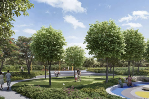 Huoneisto Jumeirah Village Circle, Dubai, Arabiemiraatit 2 makuuhuonetta, 110 m2 № 663243 - kuva 18