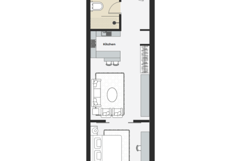 Müüa korter asukohaga Sharjah, AÜE: 1 toaline, 49 m² Nr 689971 - pilt 5