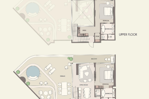 Byt v Al Marjan Island, Ras Al Khaimah, SAE 1 ložnice, 98 m² Č.: 690062 - fotografie 6