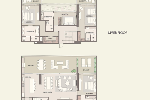 Byt v Al Marjan Island, Ras Al Khaimah, SAE 1 ložnice, 98 m² Č.: 690062 - fotografie 8