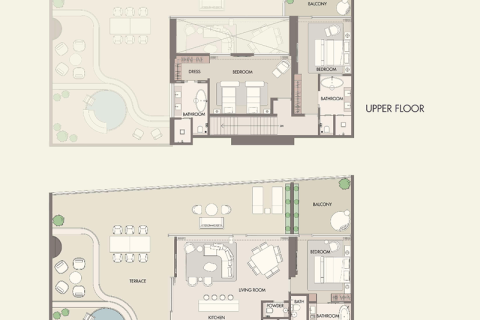 Byt v Al Marjan Island, Ras Al Khaimah, SAE 1 ložnice, 98 m² Č.: 690062 - fotografie 7