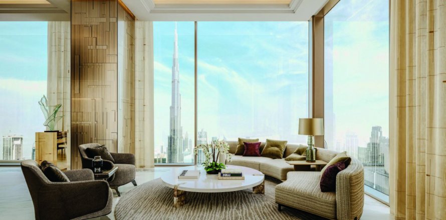 Dvīņu māja Waldorf Astoria Residences Business Bay, Dubaijā, AAE 4 istabas, 491 m2 Nr. 623379
