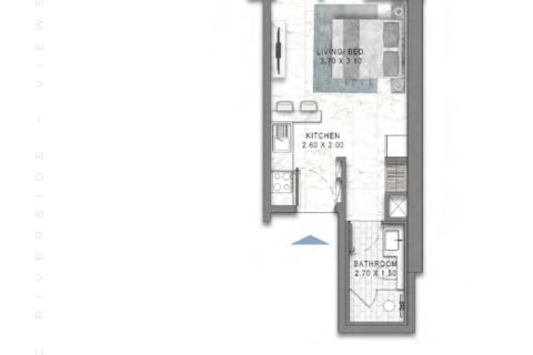 Huoneisto Dubai Investment Park, Arabiemiraatit 1 huone, 36 m2 № 728468 - kuva 14