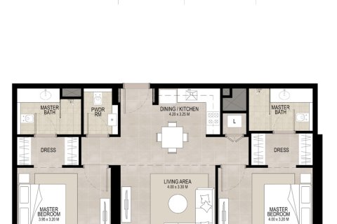 Apartamento en venta en Town Square, Dubai, EAU 1 dormitorio, 62 m2 № 728465 - foto 12