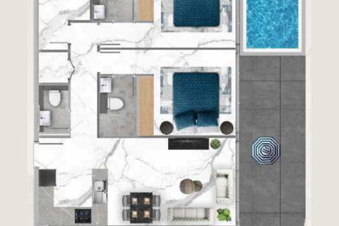 Apartman u Arjan, Dubai, UAE 1 soba, 39 m2 Br. 732506 - fotografija 10