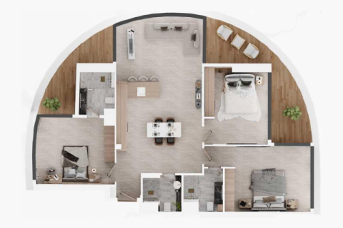 阿联酋 Dubai Jumeirah Village Circle 待售 : 1 房, 39 平方米 , 编号732811 - 照片 9