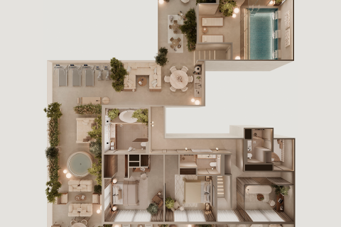 Jumeirah Village Circle, Dubai, UAE의 판매용 아파트 39제곱미터 번호 732813 - 사진 9