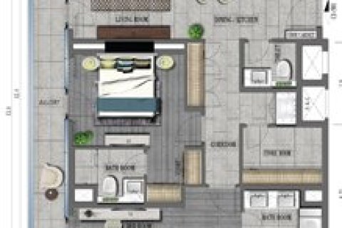 Apartment in Tonino Lamborghini Residences in Meydan, Dubai, UAE 1 bedroom, 83 sq.m. № 704960 - photo 11