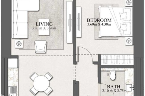 Apartament de vânzare în Dubai Harbour, Dubai, EAU 1 dormitor, 73 mp.  №704922 - poză 6