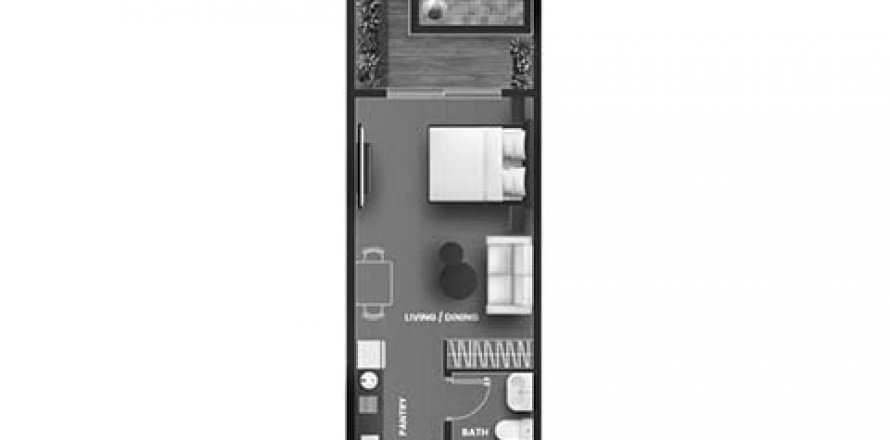 Appartement in Dubai Science Park, Dubai, VAE 62.57 vr.m. nr 459402