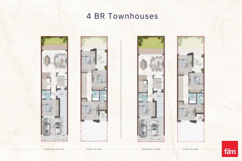 Rijtjeshuis te koop in Dubai, VAE 4 slaapkamers, 159.5 vr.m., nr 714913 - foto 17