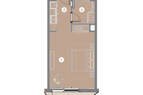 Διαμέρισμα σε Motor City, Dubai, ΗΑΕ 1 δωμάτιο, 236 τ.μ. Αρ. 732657 - φωτογραφία 7