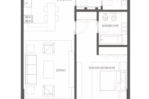 Huoneisto Al Zorah, Ajman, Arabiemiraatit 1 huone, 61 m2 № 704682 - kuva 19