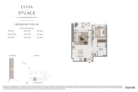 Apartment in Dubai Creek Harbour (The Lagoons), Dubai, UAE 1 bedroom, 70 sq.m. № 704417 - photo 13
