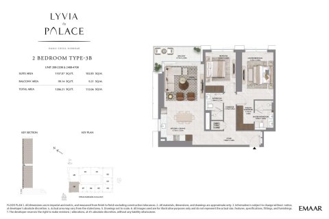Apartment in Dubai Creek Harbour (The Lagoons), Dubai, UAE 1 bedroom, 70 sq.m. № 704417 - photo 14
