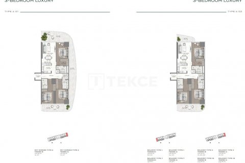 Apartman u gradu Dubai Harbour, UAE 2 spavaće sobe, 247 m2 Br. 424362 - Slika 27